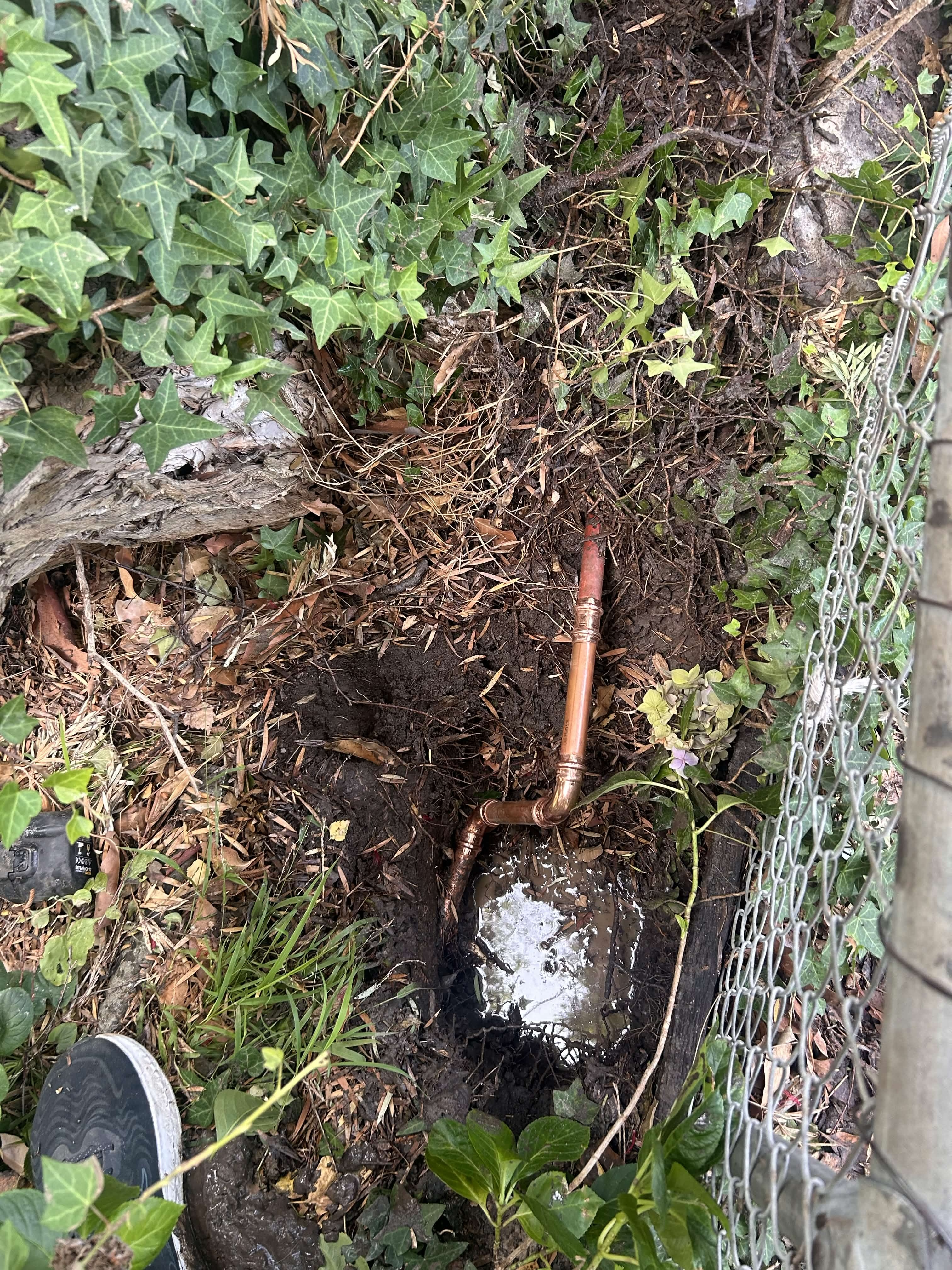 On-site plumbing project by CLB Plumbing