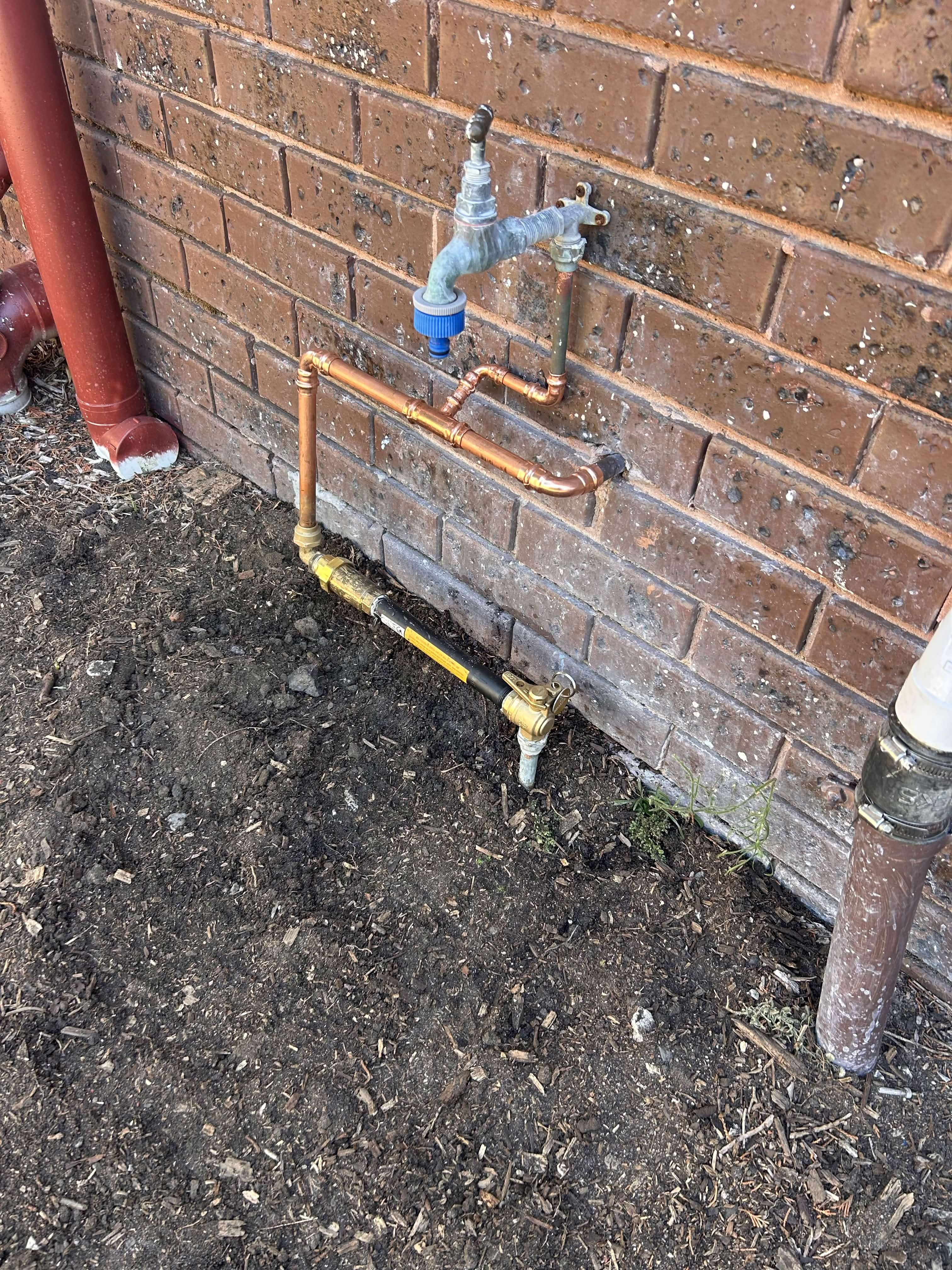 Plumbing installation detail by CLB Plumbing