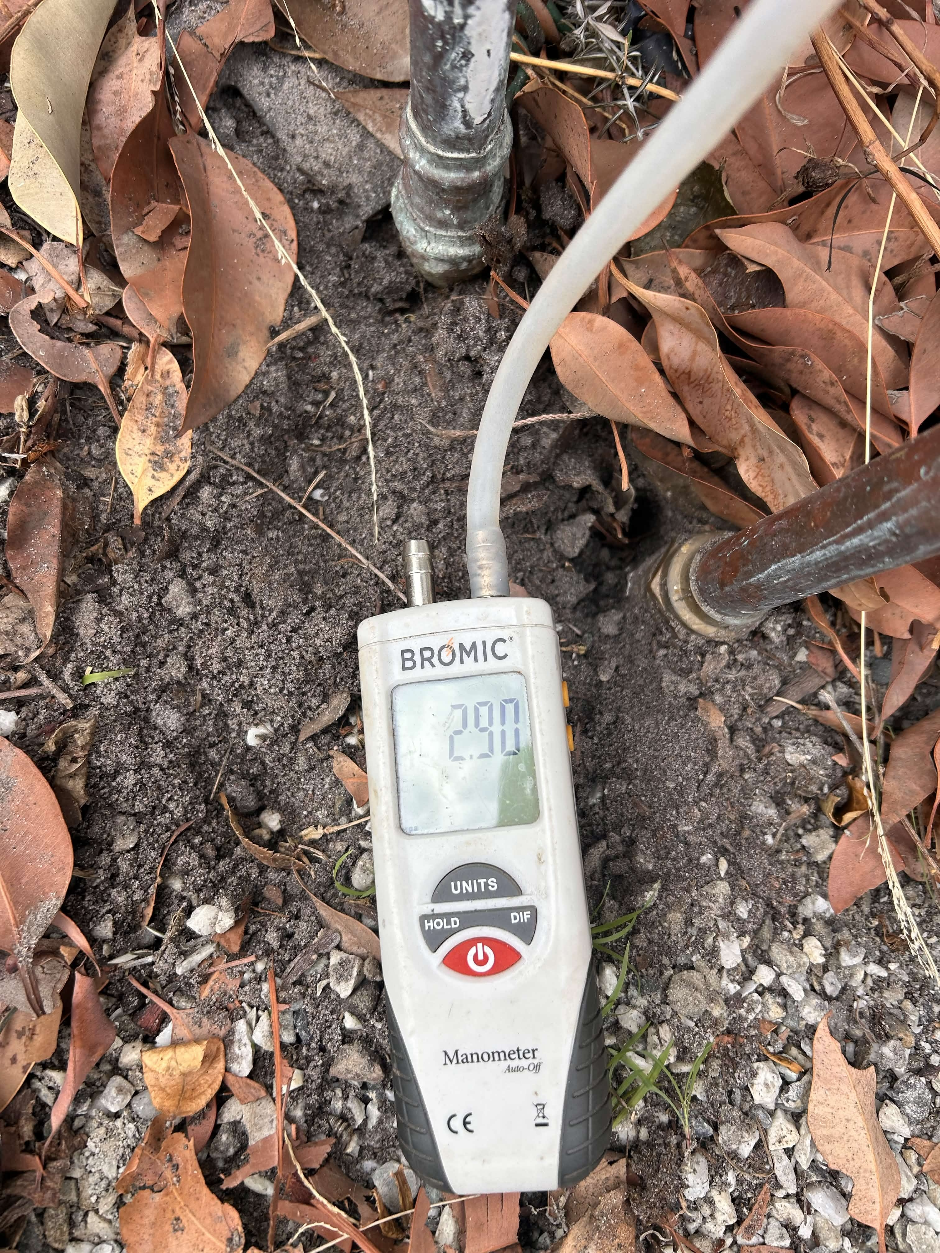 CLB Plumbing work site in Melbourne's South East