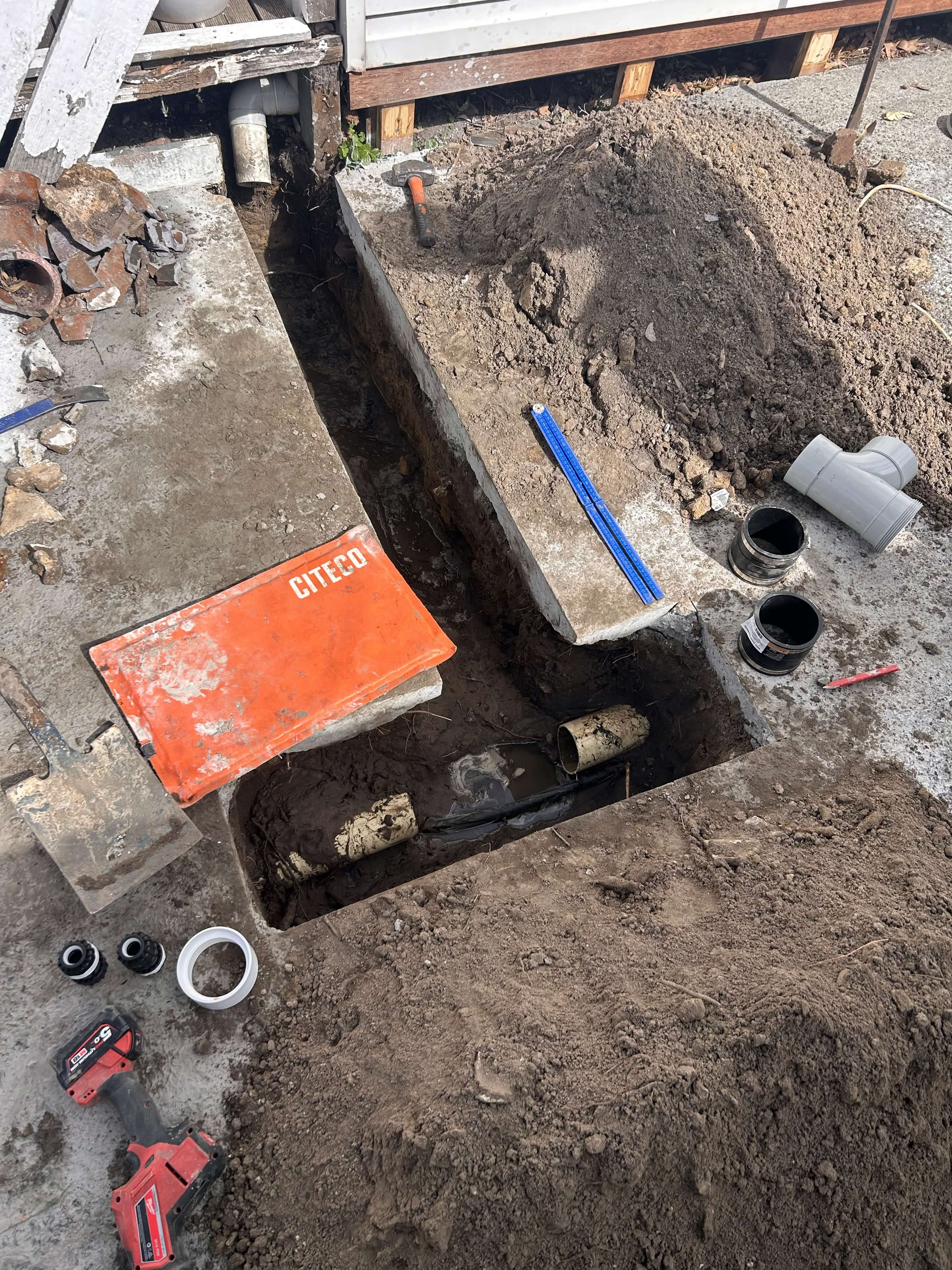 Plumbing fit-out by CLB Plumbing