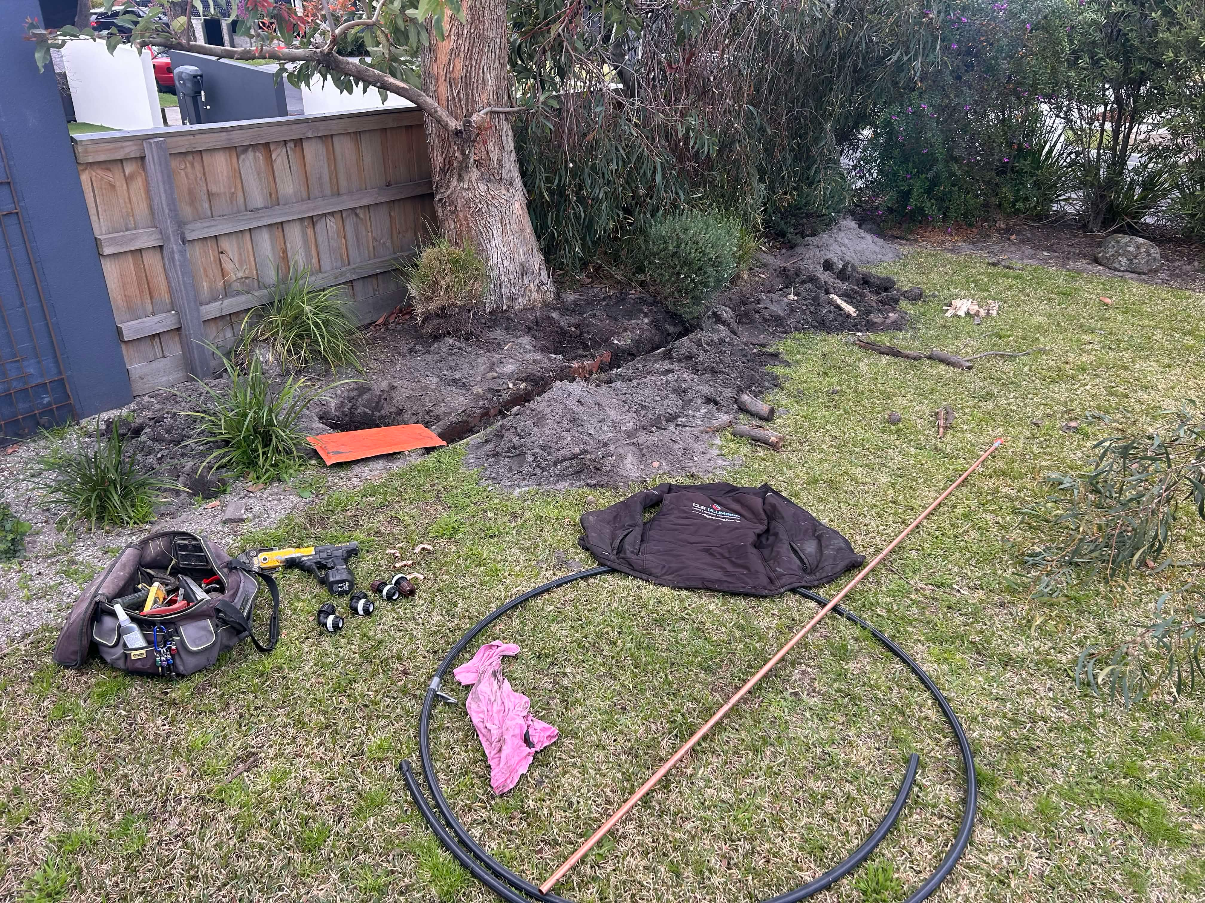 On-site plumbing maintenance by CLB Plumbing