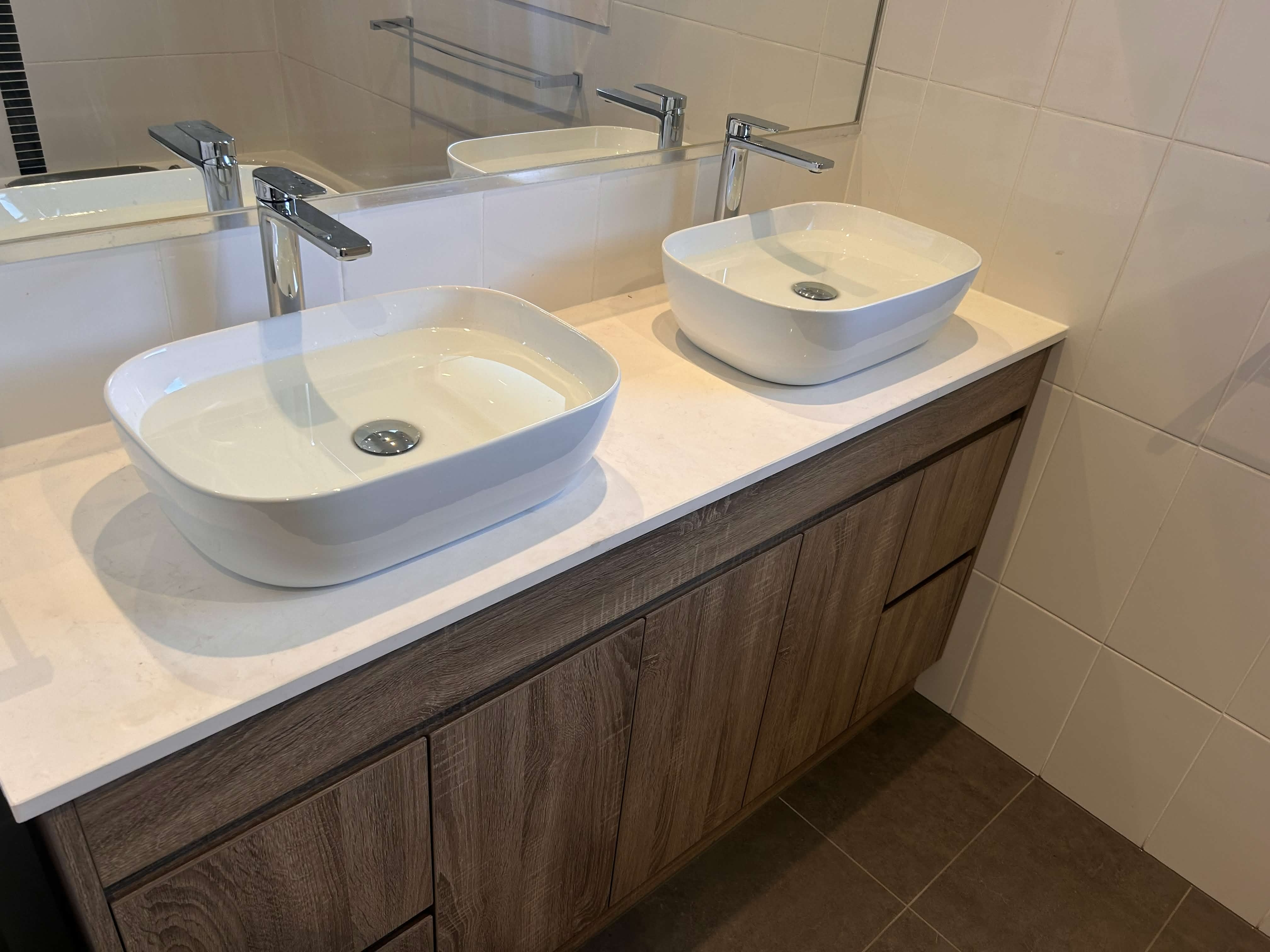 Finished plumbing work by CLB Plumbing